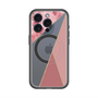 スリムプロテクションプレミアムケース with MagSafe［ マーブルトライアングルパレット - Pink ］