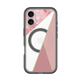 スリムプロテクションプレミアムケース with MagSafe［ マーブルトライアングルパレット - Pink ］