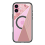 スリムプロテクションプレミアムケース with MagSafe［ マーブルトライアングルパレット - Pink ］