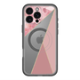 スリムプロテクションプレミアムケース with MagSafe［ マーブルトライアングルパレット - Pink ］