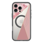スリムプロテクションプレミアムケース with MagSafe［ マーブルトライアングルパレット - Pink ］