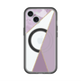 スリムプロテクションプレミアムケース with MagSafe［ マーブルトライアングルパレット - Purple ］