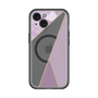 スリムプロテクションプレミアムケース with MagSafe［ マーブルトライアングルパレット - Purple ］