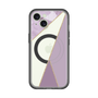 スリムプロテクションプレミアムケース with MagSafe［ マーブルトライアングルパレット - Purple ］