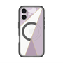 スリムプロテクションプレミアムケース with MagSafe［ マーブルトライアングルパレット - Purple ］