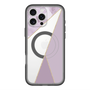 スリムプロテクションプレミアムケース with MagSafe［ マーブルトライアングルパレット - Purple ］