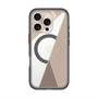 スリムプロテクションプレミアムケース with MagSafe［ マーブルトライアングルパレット - Brown ］