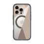 スリムプロテクションプレミアムケース with MagSafe［ マーブルトライアングルパレット - Brown ］