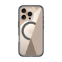 スリムプロテクションプレミアムケース with MagSafe［ マーブルトライアングルパレット - Brown ］
