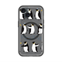 スリムプロテクションプレミアムケース with MagSafe［ キュートペンギンマーチ ］