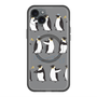 スリムプロテクションプレミアムケース with MagSafe［ キュートペンギンマーチ ］