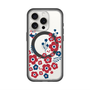 スリムプロテクションプレミアムケース with MagSafe［ 北欧フラワーバード ］