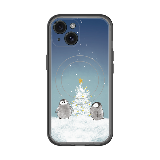 スリムプロテクションプレミアムケース with MagSafe［ 静かなペンギンの夜 ］