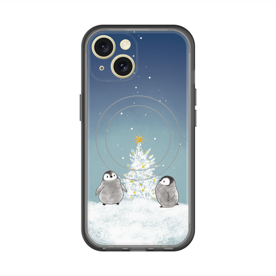 スリムプロテクションプレミアムケース with MagSafe［ 静かなペンギンの夜 ］