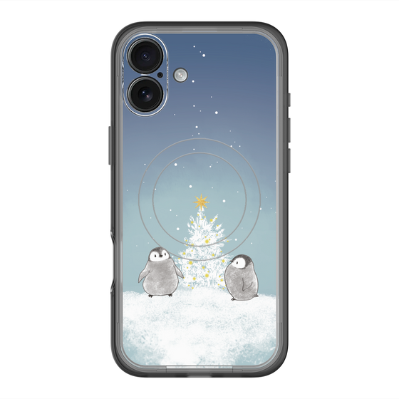 スリムプロテクションプレミアムケース with MagSafe［ 静かなペンギンの夜 ］