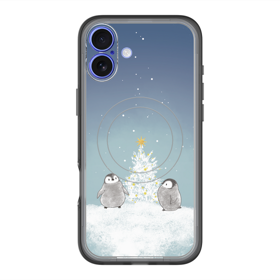 スリムプロテクションプレミアムケース with MagSafe［ 静かなペンギンの夜 ］