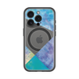 スリムプロテクションプレミアムケース with MagSafe［ 朝焼けパステルパレット - Blue ］
