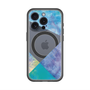 スリムプロテクションプレミアムケース with MagSafe［ 朝焼けパステルパレット - Blue ］