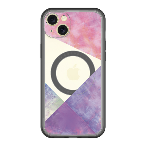 スリムプロテクションプレミアムケース with MagSafe［ 朝焼けパステルパレット - Purple ］