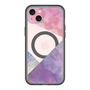 スリムプロテクションプレミアムケース with MagSafe［ 朝焼けパステルパレット - Purple ］