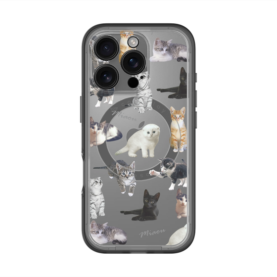 スリムプロテクションプレミアムケース with MagSafe［ キャットコレクション ］