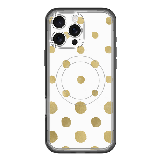 スリムプロテクションプレミアムケース with MagSafe［ コロコロドット ］