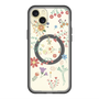 スリムプロテクションプレミアムケース with MagSafe［ キュートな花柄 ］