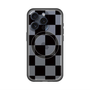 スリムプロテクションプレミアムケース with MagSafe［ 市松模様 - Black ］