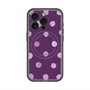 スリムプロテクションプレミアムケース with MagSafe［ 水彩ドット・レトロカラー - Purple ］