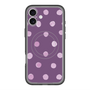 スリムプロテクションプレミアムケース with MagSafe［ 水彩ドット・レトロカラー - Purple ］