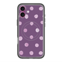 スリムプロテクションプレミアムケース with MagSafe［ 水彩ドット・レトロカラー - Purple ］