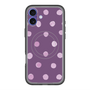 スリムプロテクションプレミアムケース with MagSafe［ 水彩ドット・レトロカラー - Purple ］