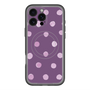 スリムプロテクションプレミアムケース with MagSafe［ 水彩ドット・レトロカラー - Purple ］