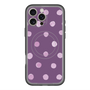 スリムプロテクションプレミアムケース with MagSafe［ 水彩ドット・レトロカラー - Purple ］
