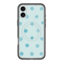 スリムプロテクションプレミアムケース with MagSafe［ 水彩ドット・レトロカラー - Light Blue ］