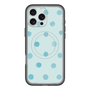スリムプロテクションプレミアムケース with MagSafe［ 水彩ドット・レトロカラー - Light Blue ］