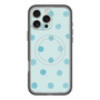 スリムプロテクションプレミアムケース with MagSafe［ 水彩ドット・レトロカラー - Light Blue ］