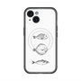 スリムプロテクションプレミアムケース with MagSafe［ Coexist No.1 - White ］