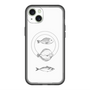 スリムプロテクションプレミアムケース with MagSafe［ Coexist No.1 - White ］