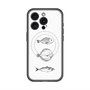 スリムプロテクションプレミアムケース with MagSafe［ Coexist No.1 - White ］