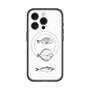 スリムプロテクションプレミアムケース with MagSafe［ Coexist No.1 - White ］