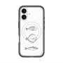 スリムプロテクションプレミアムケース with MagSafe［ Coexist No.1 - White ］