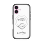 スリムプロテクションプレミアムケース with MagSafe［ Coexist No.1 - White ］
