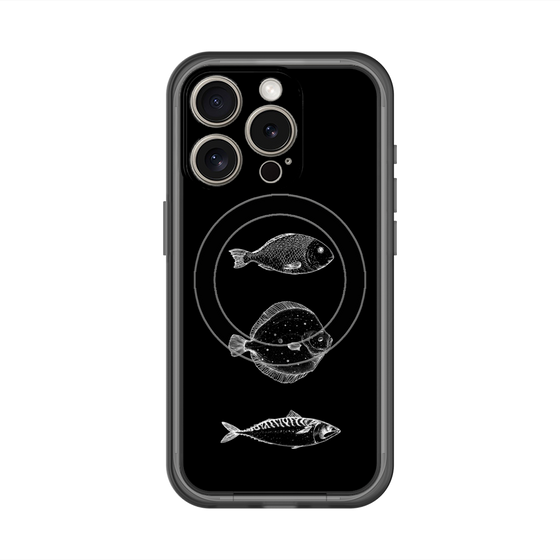スリムプロテクションプレミアムケース with MagSafe［ Coexist No.1 - Black ］