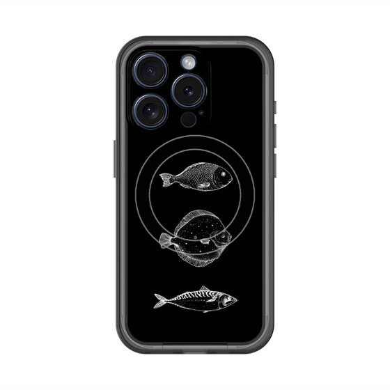 スリムプロテクションプレミアムケース with MagSafe［ Coexist No.1 - Black ］