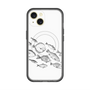 スリムプロテクションプレミアムケース with MagSafe［ Coexist No.2 - White ］