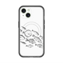 スリムプロテクションプレミアムケース with MagSafe［ Coexist No.2 - White ］