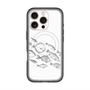 スリムプロテクションプレミアムケース with MagSafe［ Coexist No.2 - White ］