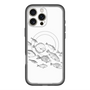 スリムプロテクションプレミアムケース with MagSafe［ Coexist No.2 - White ］