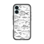 スリムプロテクションプレミアムケース with MagSafe［ Coexist No.3 - White ］